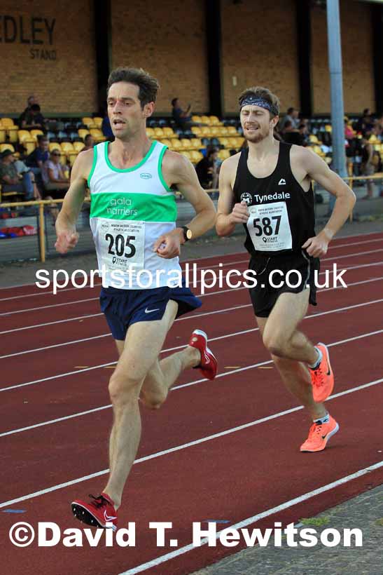 3000 metres, 2022 NEGP Monkton No. 6, Wednesday, Aug. 10th. Photo: David T. Hewitson/Sports for All Pics